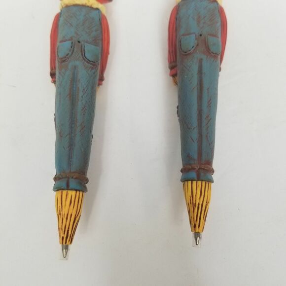 Set of Two (2) New In Box Avon Kids Scarecrow Pen Halloween - Picture 5 of 8